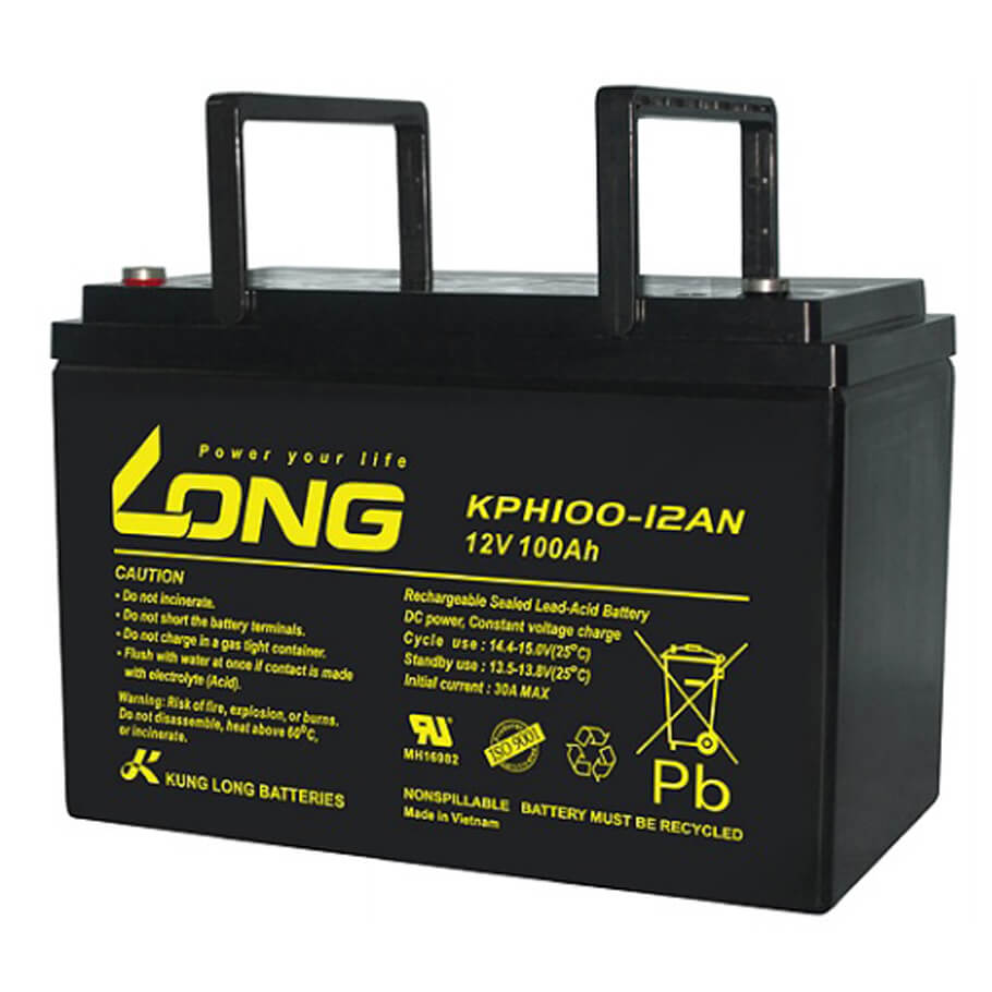 Ắc quy 12V-100Ah Long KPH100-12AN